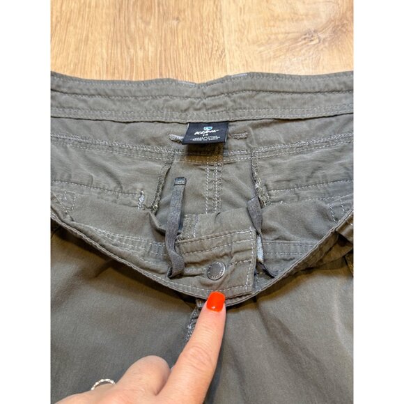 Kuhl Womens Olive Green Cargo Shorts Size 14 Lightweight - Picture 8 of 8